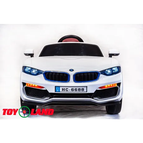 Легковой электромобиль ToyLand BMW HC 6688 белый - Фото 2