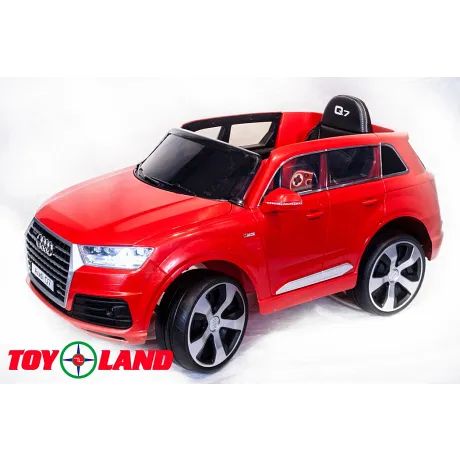 Электромобиль ToyLand Audi Q7 высокая дверь красный