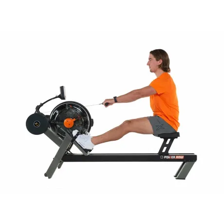 Гребной тренажер FluidPowerROW серый - Фото 3