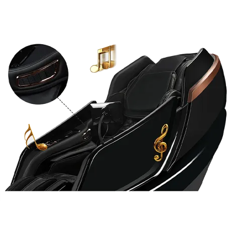 Массажное кресло Meridien Houston (black) - Фото 9