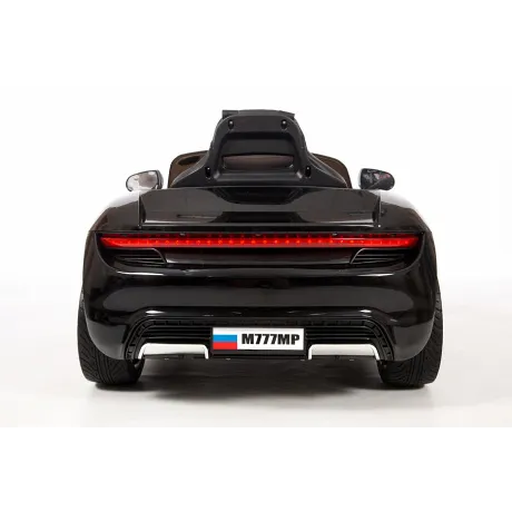Электромобиль Barty Porsche Sport М777МР черный - Фото 6
