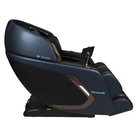 Массажное кресло Meridien Minneapolis (Brown + Dark blue) - Фото 4