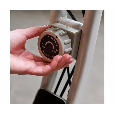 Велотренажер X-Bike DFC DavCreator Max PRO, бело-розовый - Фото 25