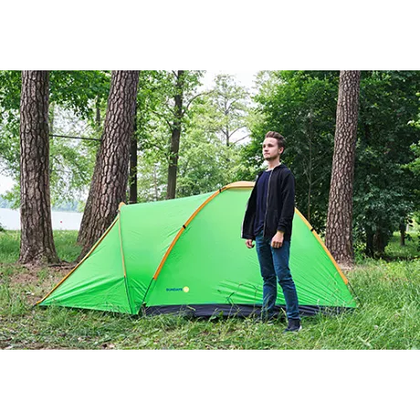Палатка Sundays Camp 4 ZC-TT042-4 (зеленый/желтый) - Фото 3