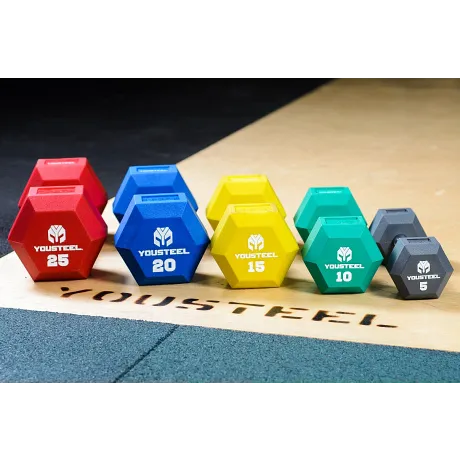 Гантель PU Yousteel 5 кг серая - Фото 3