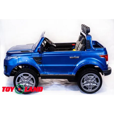 Электромобиль джип ToyLand Range Rover XMX 601 синий - Фото 4