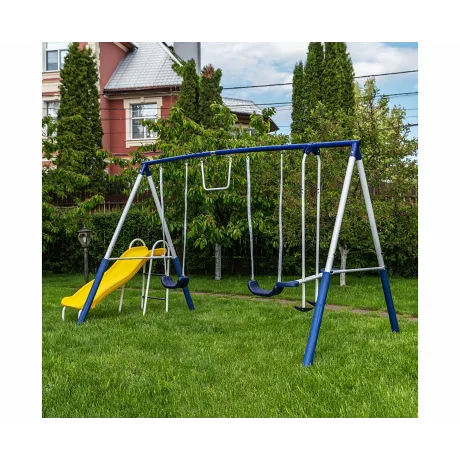 Детский комплекс DFC качели, качели-балансир, горка 74201 - Фото 2