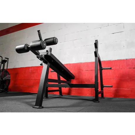 Скамья Yousteel олимпийская с отрицательным углом F-306 - Фото 4