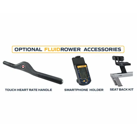 Гребной тренажер Fluid Rower Evolution E350 - Фото 14