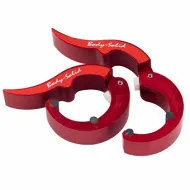 Замки алюминиевые Body Solid ROEPKE красные (пара)