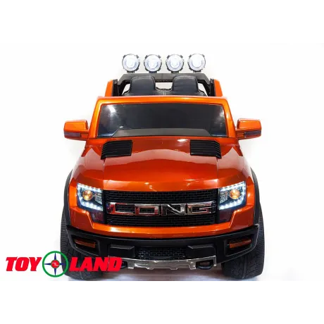 Электромобиль ToyLand BBH 1388 оранжевый - Фото 3
