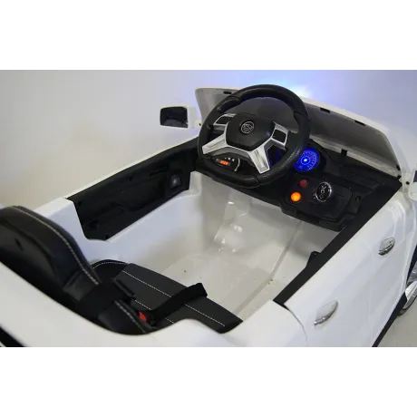 Электромобиль RiverToys Jaguar Р111ВР WHITE - Фото 8