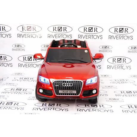 Электромобиль RiverToys AUDI Q5 Cherry - Фото 11