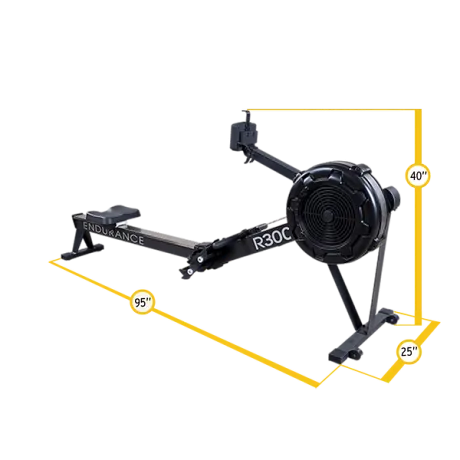 Гребной тренажер для коммерческого использования Body Solid Endurance R 300 - Фото 7