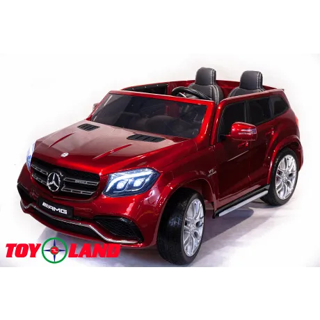 Детский электромобиль ToyLand Mercedes-Benz GLS63 AMG красный (краска)