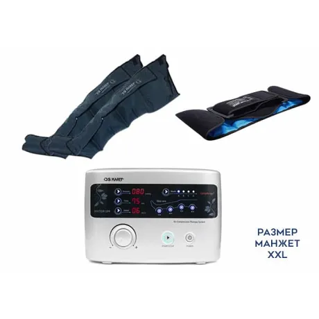 Аппарат для прессотерапии (лимфодренажа) DOCTOR LIFE Premium Medical LX9 (Lympha-sys9) манжеты для ног (XXL) термо-бандаж
