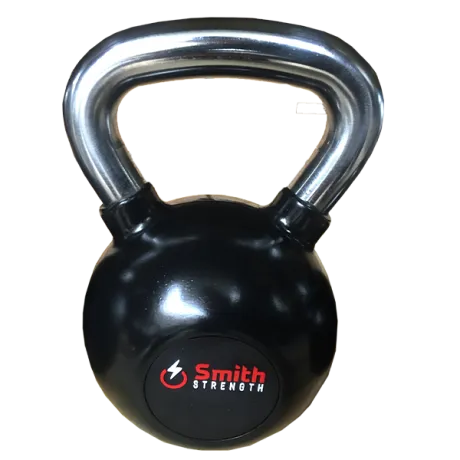 Стальная обрезиненная гиря Smith DB087-24 со стальной рукояткой, Размер: 24кг