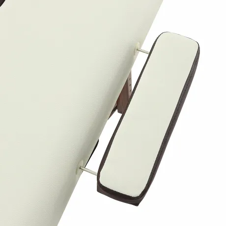 Массажная кушетка складной деревянный Med-Mos JF-AY01 2-х секционный (темная рама) NEW - Фото 8