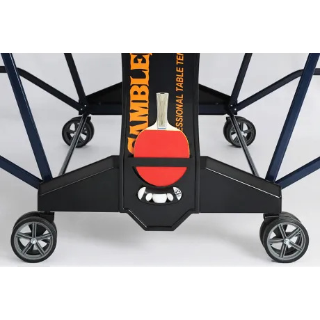 Всепогодный теннисный стол Gambler EDITION Outdoor синий - Фото 6