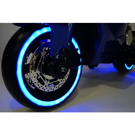 Мотоцикл RiverToys A001AA красный - Фото 2