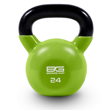 Гиря BRONZE GYM в виниловой оболочке 24 кг