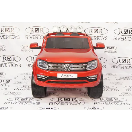 Электромобиль RiverToys VOLKSWAGEN-AMAROK-M999MM Red - Фото 9