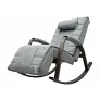 Массажное кресло качалка FUJIMO SOHO DELUXE F2000 TCFA Серый (TONY13) - Фото 7