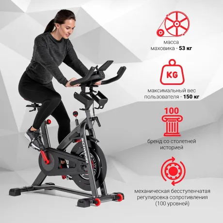 Велотренажер Schwinn IC8 спин-байк (100893) - Фото 22