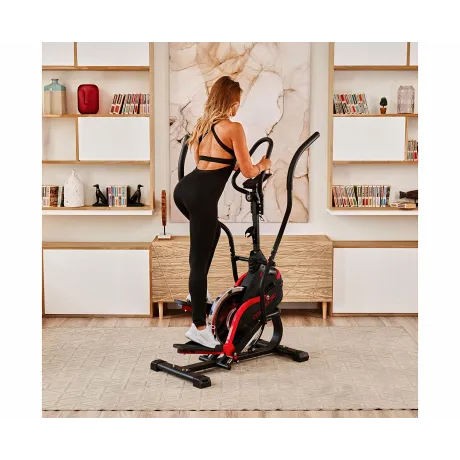 Эллиптический тренажер с элементом степпера Challenge Pro DFC E8019R - Фото 3