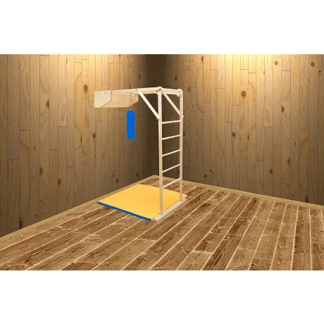 Деревянный игровой комплекс KIDWOOD Жираф. Комплектация СПОРТ - Фото 6