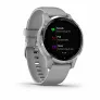 Смарт-часы с GPS Garmin VIVOACTIVE 4S серые с серебристым безелем - Фото 3