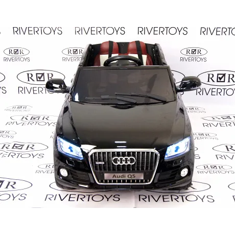 Электромобиль RiverToys AUDI Q5 Black - Фото 20