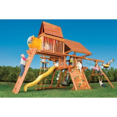Игровая площадка Woodplay Castle Combo IV RedWood