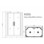 Душевая кабина Kvimol K055 - Фото 13
