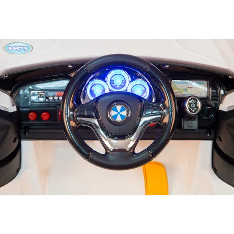 Электромобиль Barty BMW X5 M555MP Кузов F-15 performance белый - Фото 9
