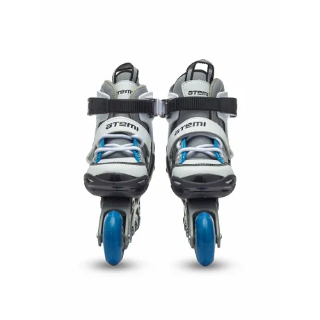 Раздвижные роликовые коньки-кеды для детей серые, Abec7, Размер, 35-38, AJIS-1601 ATEMI - Фото 2