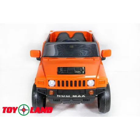 Электромобиль ToyLand Hummer BBH1588 оранжевый - Фото 3