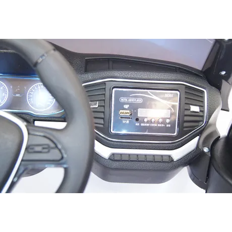 Электромобиль RiverToys VOLKSWAGEN-AMAROK-M999MM White - Фото 13