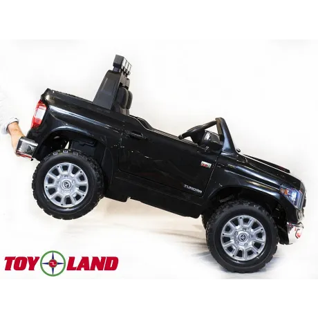 Детский электромобиль ToyLand TOYOTA TUNDRA черный - Фото 9