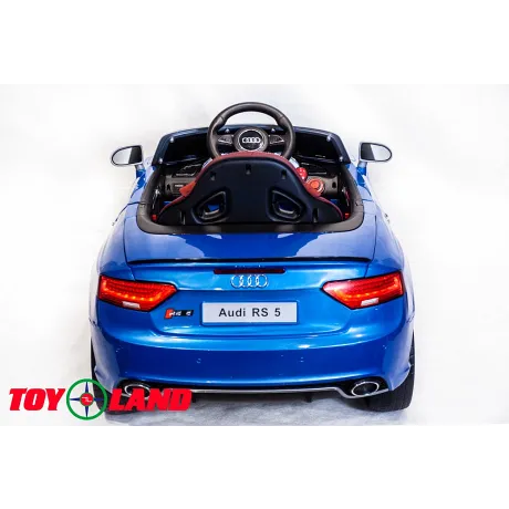Электромобиль ToyLand Audi RS 5 синий - Фото 6