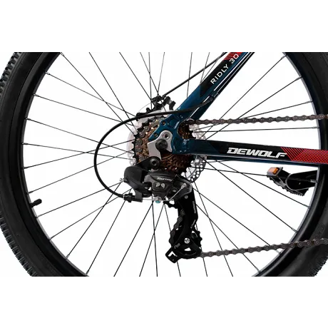 Велосипед горный DEWOLF RIDLY 30 хардтейл 26 (рама 18) зеленый - Фото 8