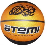 Мяч баскетбольный Atemi, р. 7, резина, 8 панелей, BB15, окруж 75-78, клееный