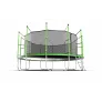 Батут с внутренней сеткой и лестницей EVO JUMP Internal 16ft (Green) - Фото 3