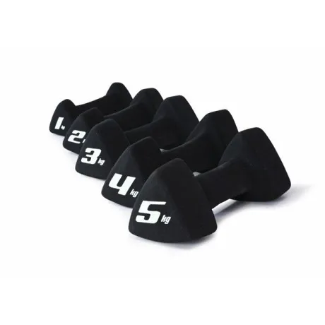 Гантель трехгранная неопреновая Adidas 2 кг