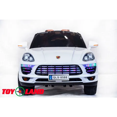 Электромобиль ToyLand Porsche Macan QLS 8588 белый - Фото 2