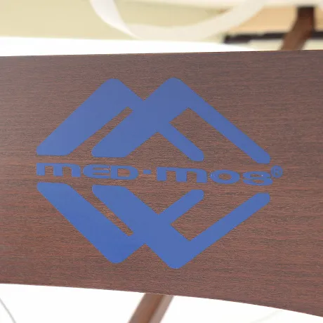 Массажная кушетка складной деревянный Med-Mos JF-AY01 2-х секционный (темная рама) NEW - Фото 14