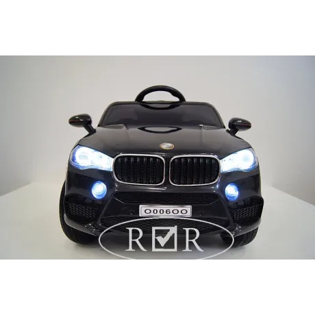 Электромобиль RiverToys BMW O006OO VIP (черный) - Фото 3