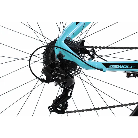Велосипед горный DEWOLF GROW 10 хардтейл 29 (рама 22) бирюзовый - Фото 9