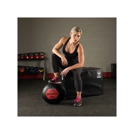 Тренировочный мяч мягкий Body Solid WALL BALL 5,4 кг (12lb) - Фото 12