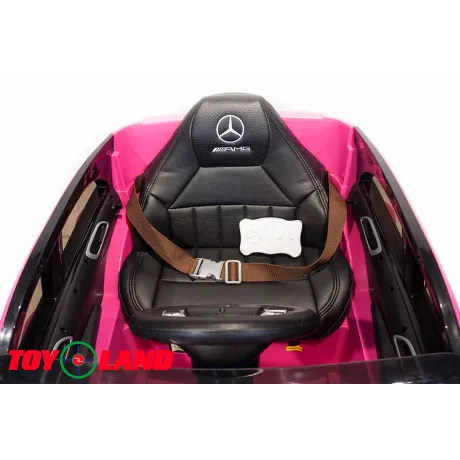 Электромобиль ToyLand Mercedes-Benz A45 розовый - Фото 9